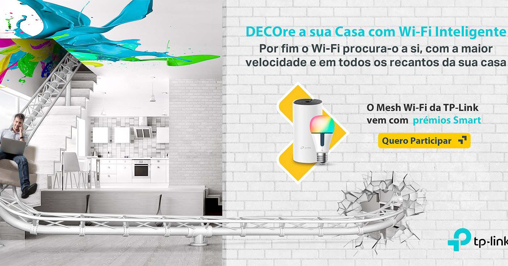 TP-Link anuncia campanha “DECOre a sua casa com Wi-Fi inteligente”