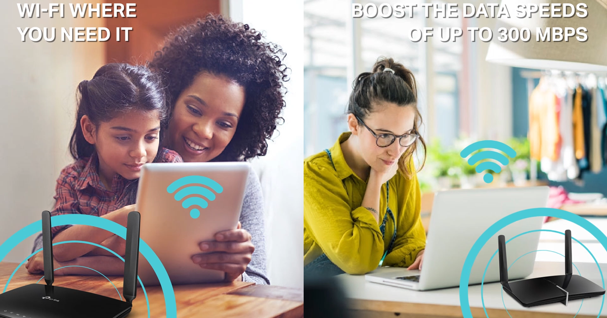 Trabalhar e estudar a partir de casa com routers TP-Link 4G